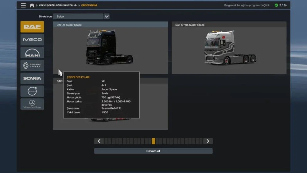Driving Academy Multiple Trucks Mod v1.0 3