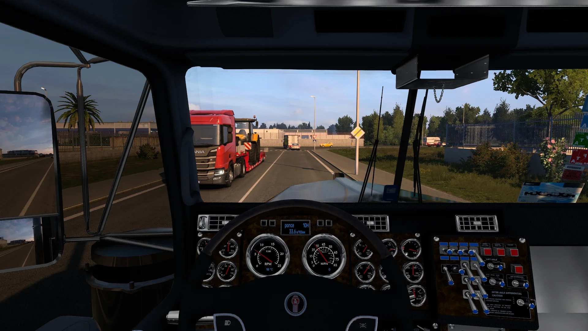 Kenworth W900 Grua Ponce 1.60 3