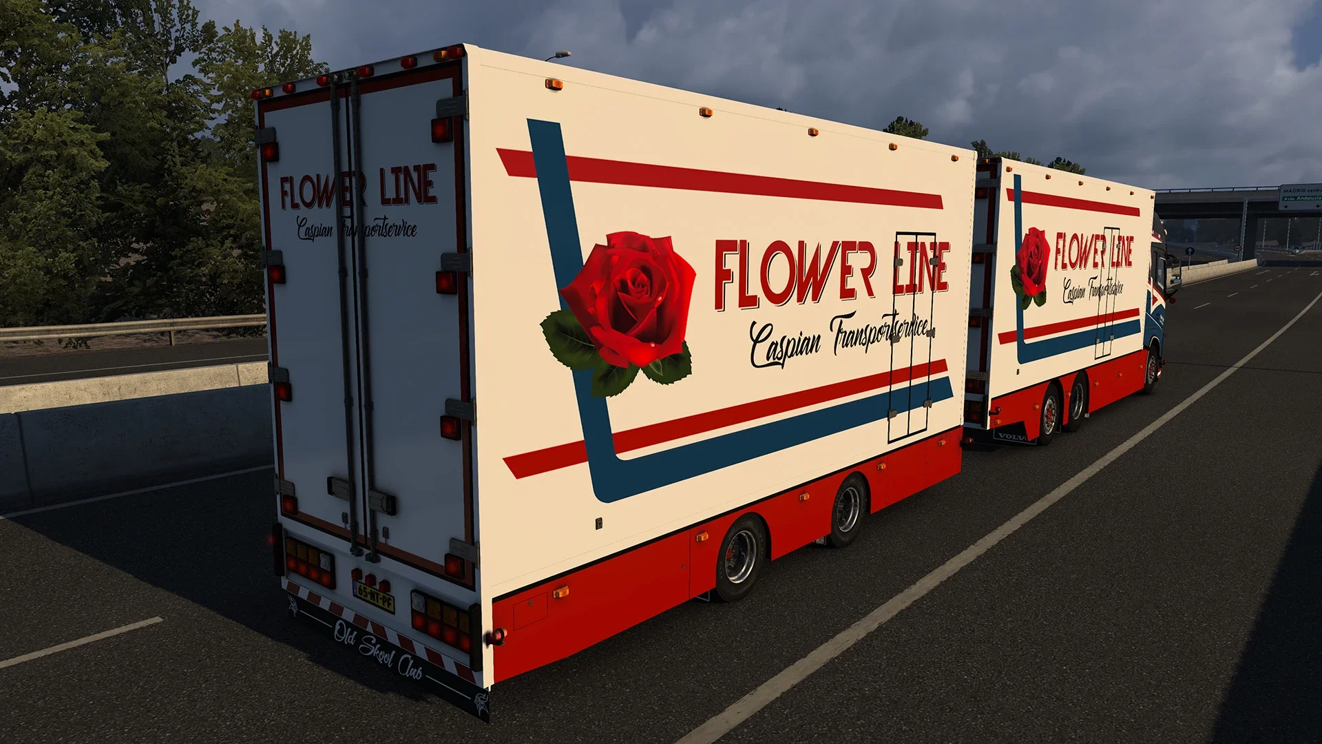 Volvo FH16 Tandem Flower Line V4.0