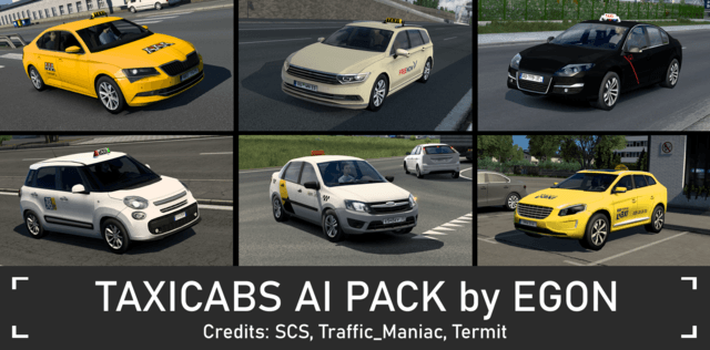 Taxicabs AI pack v1.4