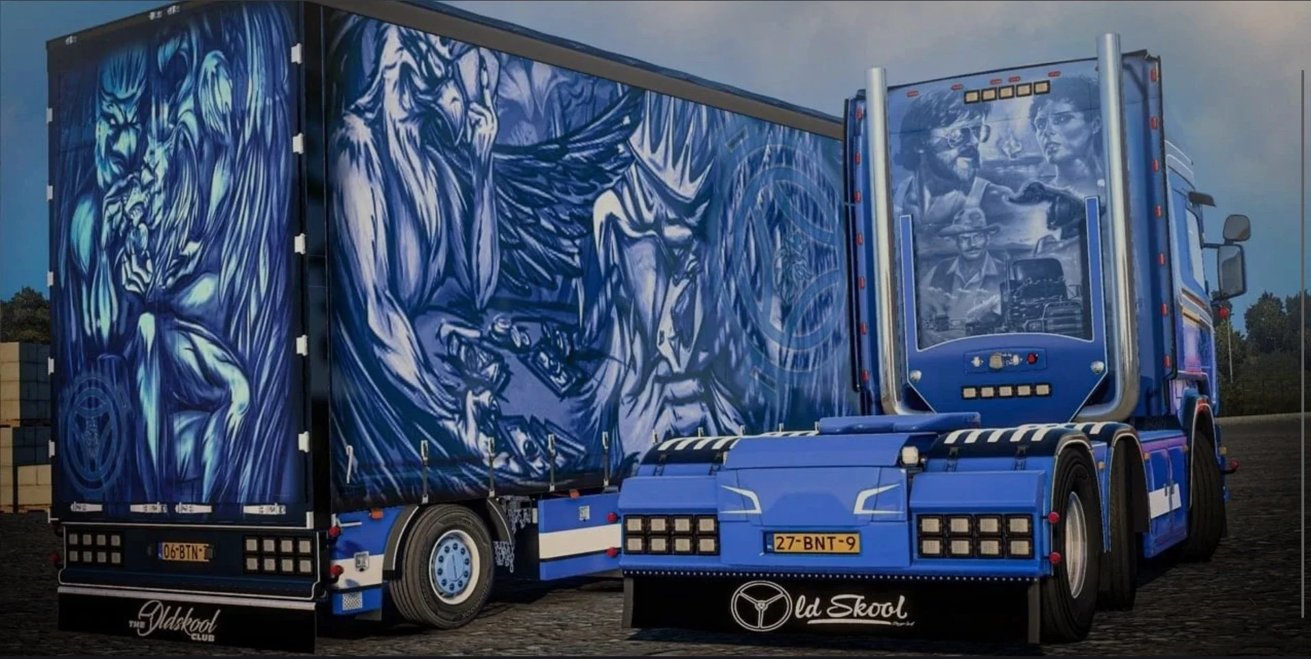 Scania Danger-Land R620 + Jumbo FCP Trailer v1.3 3