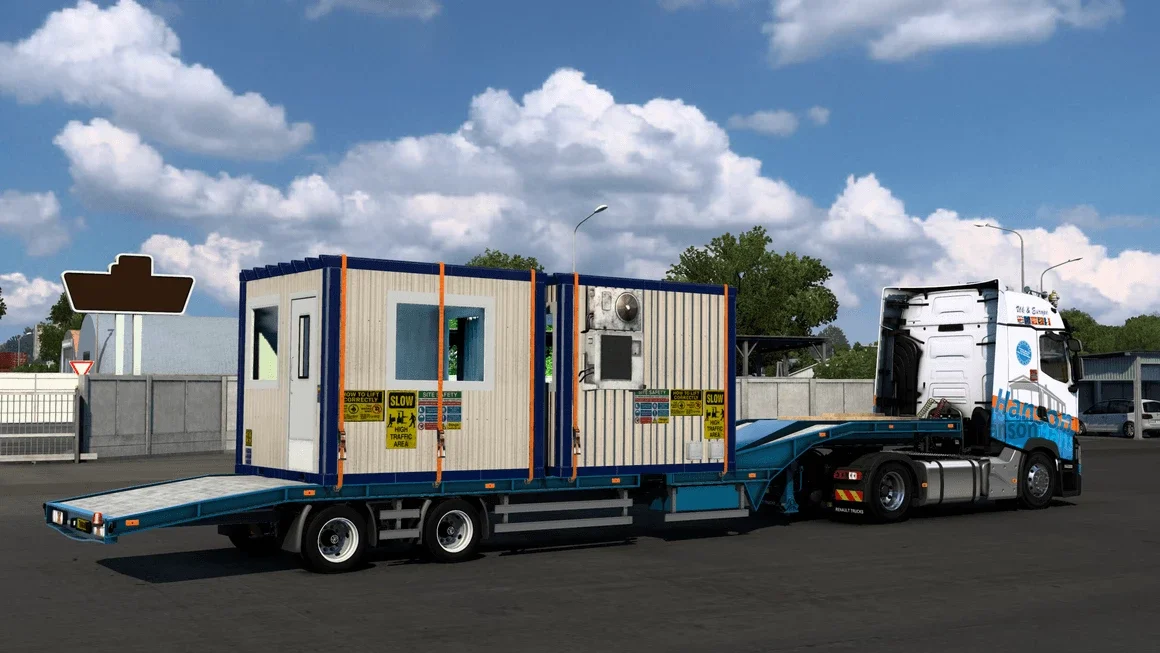 European Caravan Transport Trailer 2