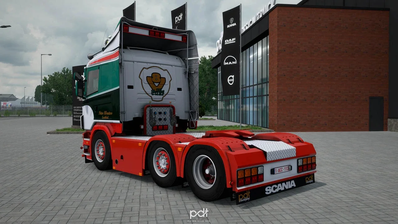 Scania 164L + Trailer Pwt Thermo v2.0 4