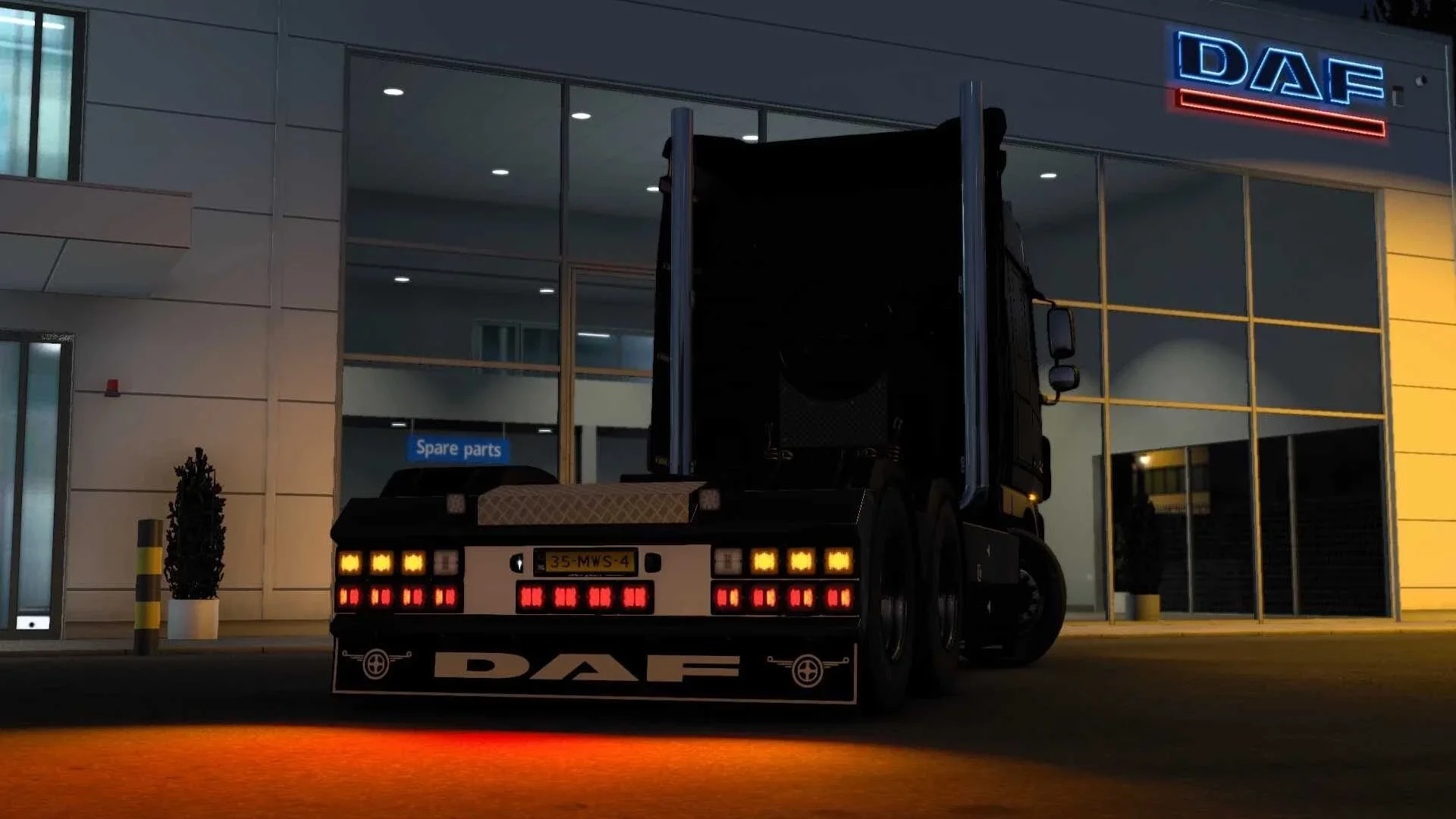 DAF XF Holland Style Rear Bumper v1.58