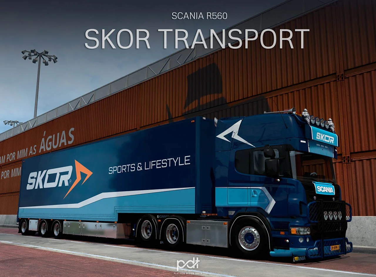 Scania R560 + Trailer SKOR v1.1 3