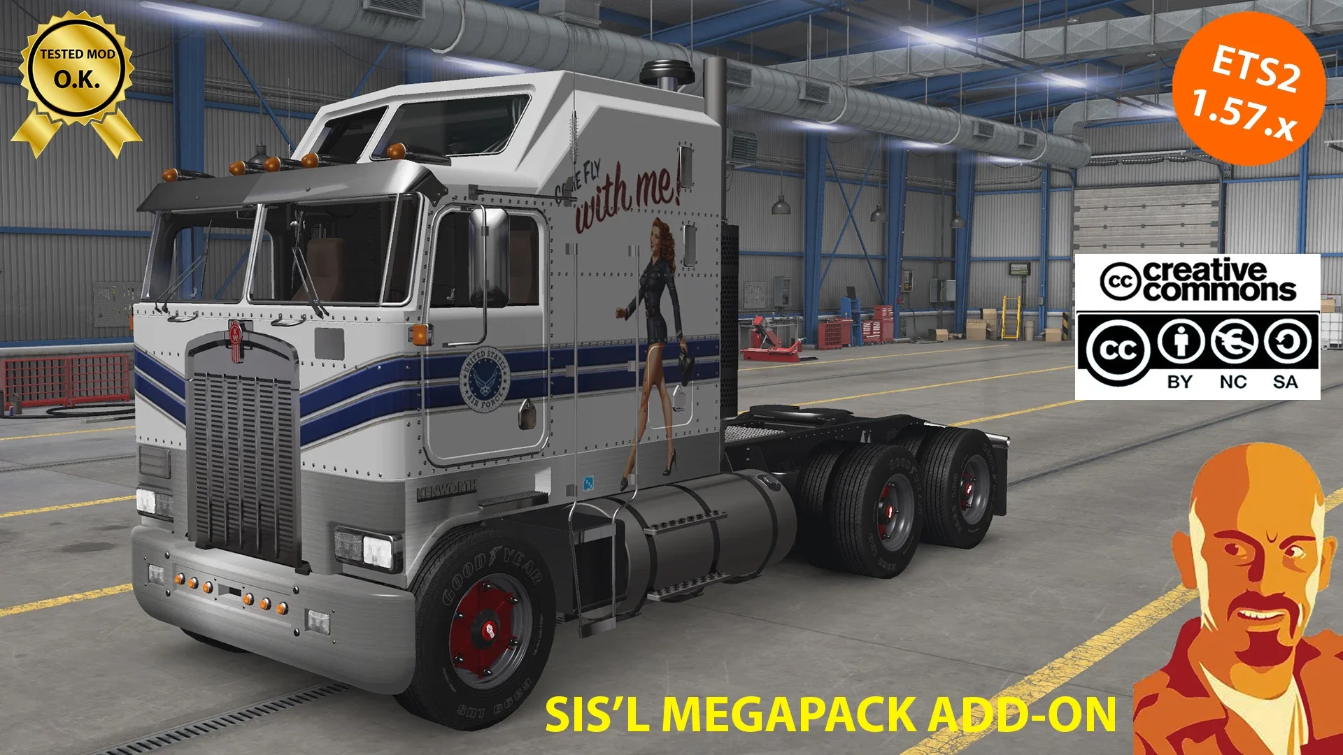 KENWORTH K100 SIS`L MEGAPACK ADD-ON v7.0
