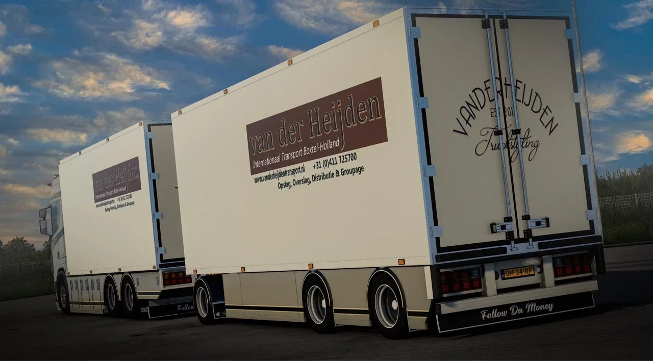 Scania NG S580 V8 Thermo Line Tandem + Trailer v4.0 4