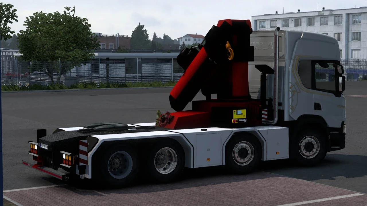 Scania NG PGRS Crane Chassis ADD-On