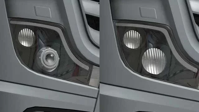Mercedes Actros 2014 Tuning Headlights