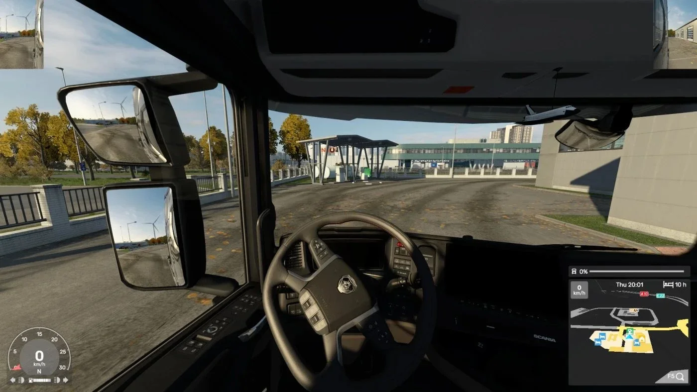 Rectangular Top Corner Minimalist Mirrors v1.0