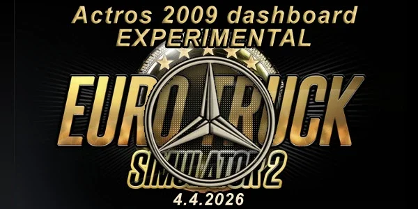 Actros 2009 dashboard experimental v1.0 3