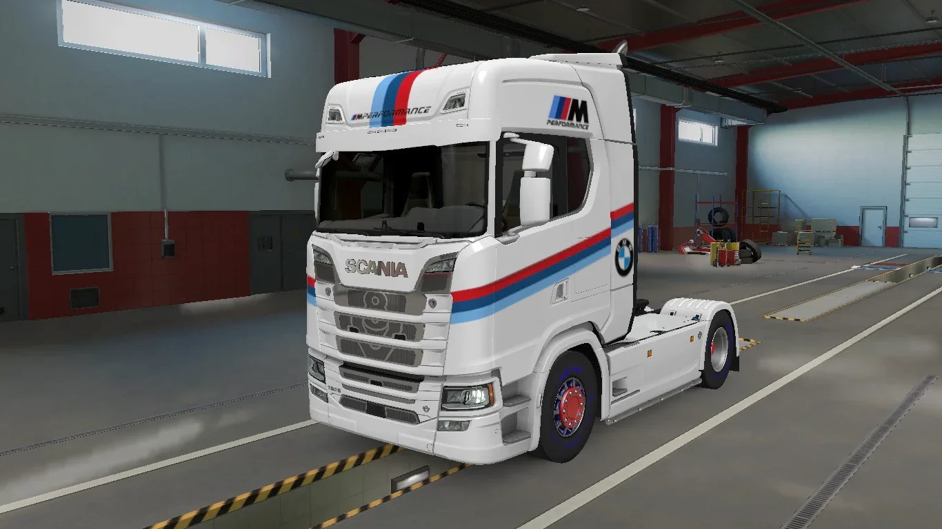 BMW Skin for Scania S NextGen 2