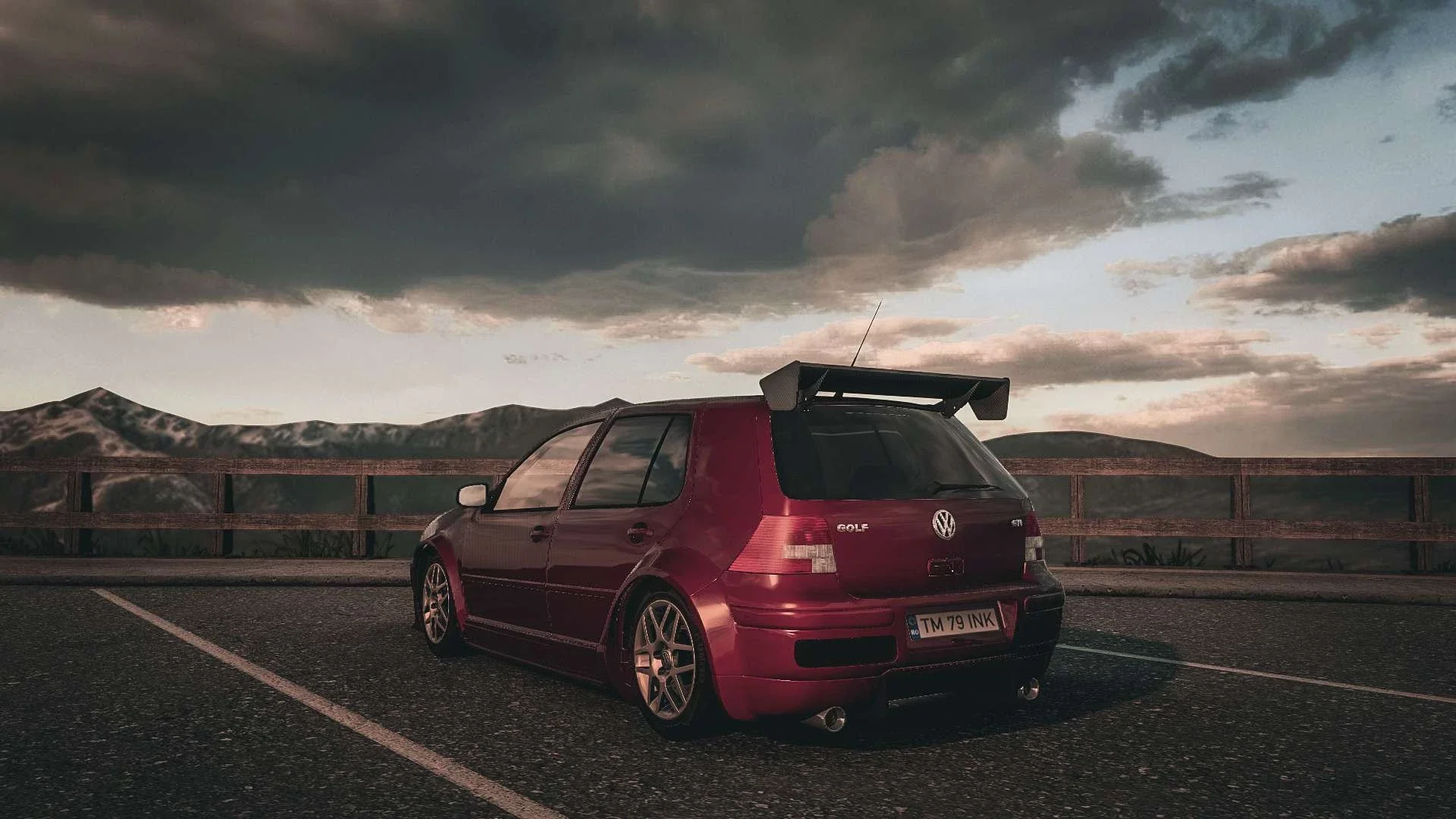 Volkswagen Golf Mk4 1.9TDI With popcorn v1.3 4