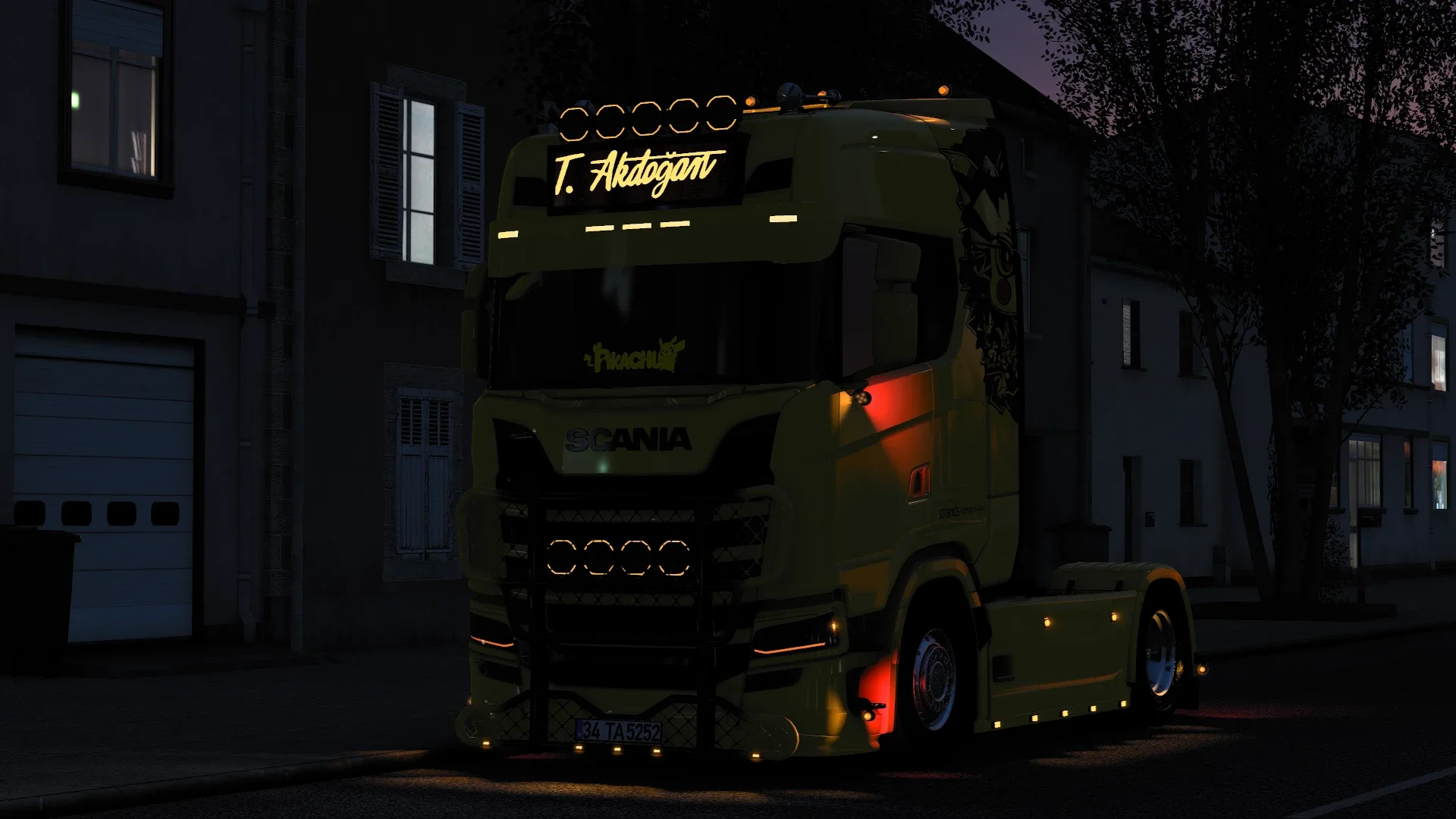Scania S540 Pikachu v1.0 2