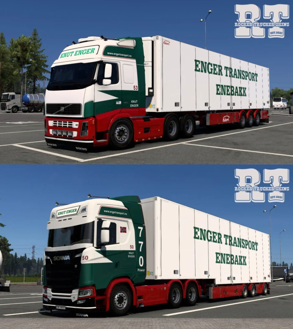 Knut Enger Transport Skin Pack v1.0