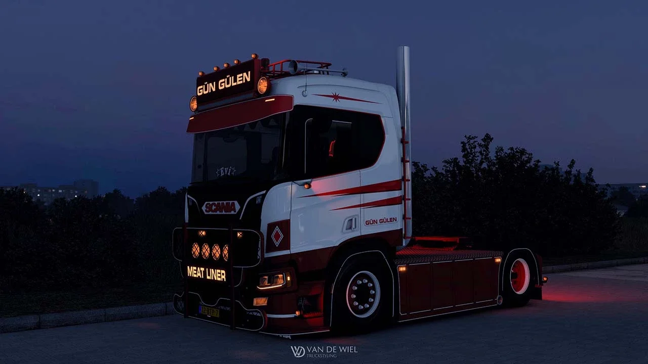 Scania 460R Gün Gülen v10