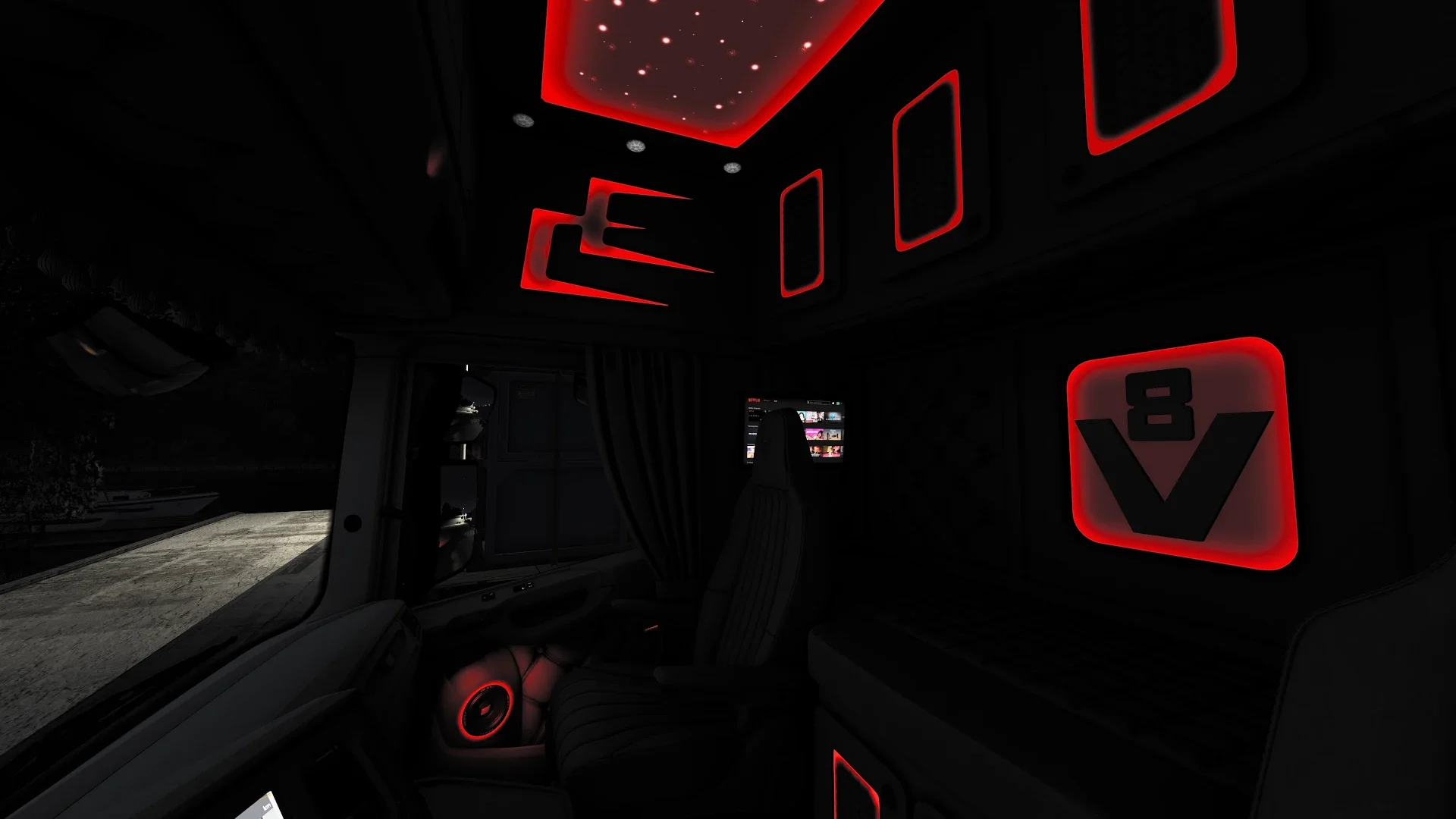 Scania S/R Next Gen V8 Interior v1.0 3