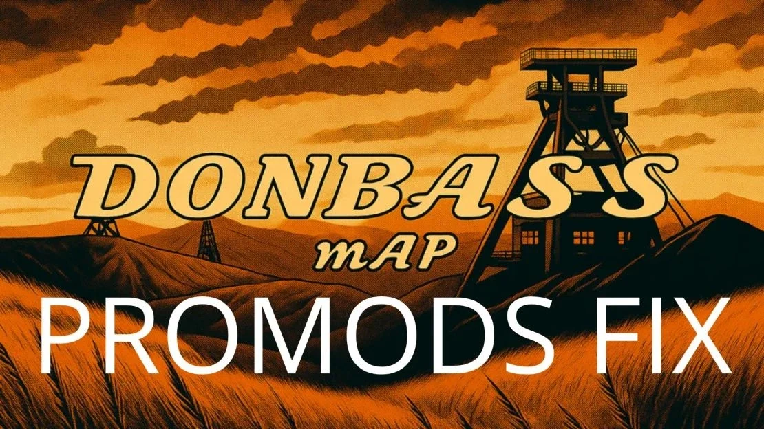 Donbass Map ProMods Fix v1.59