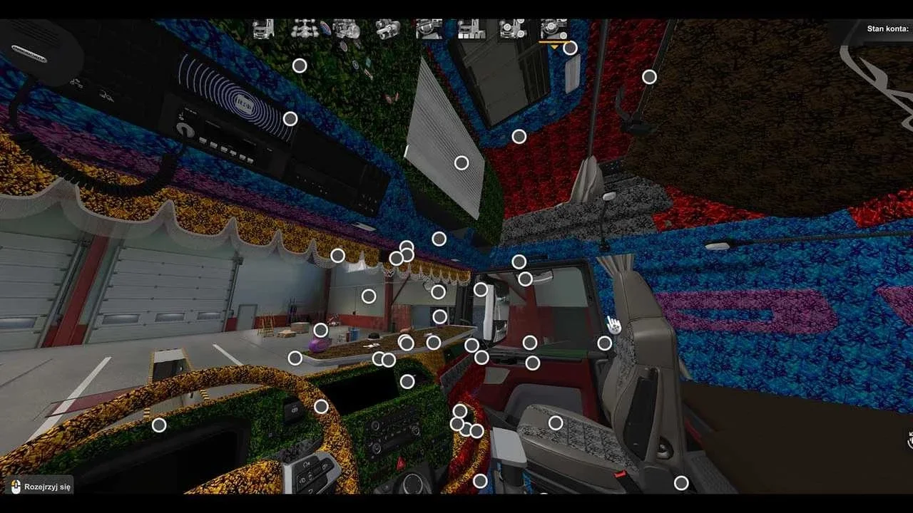 Interior Addons MAN TGX 2020