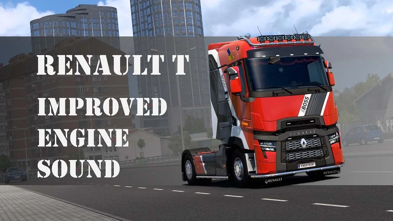 Renault T Improved Engine Sound v2.6