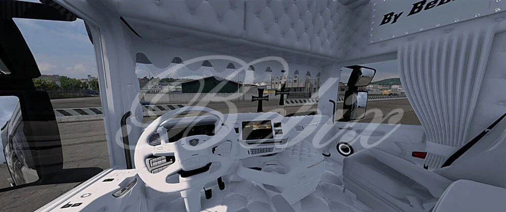 Scania New Gen White Interior v1.0