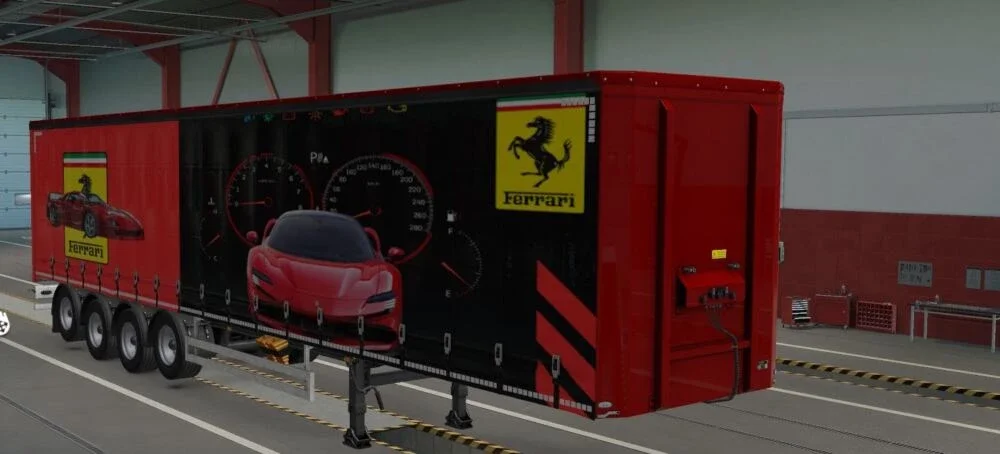 Ferrari Trailer Skin v1.0 3