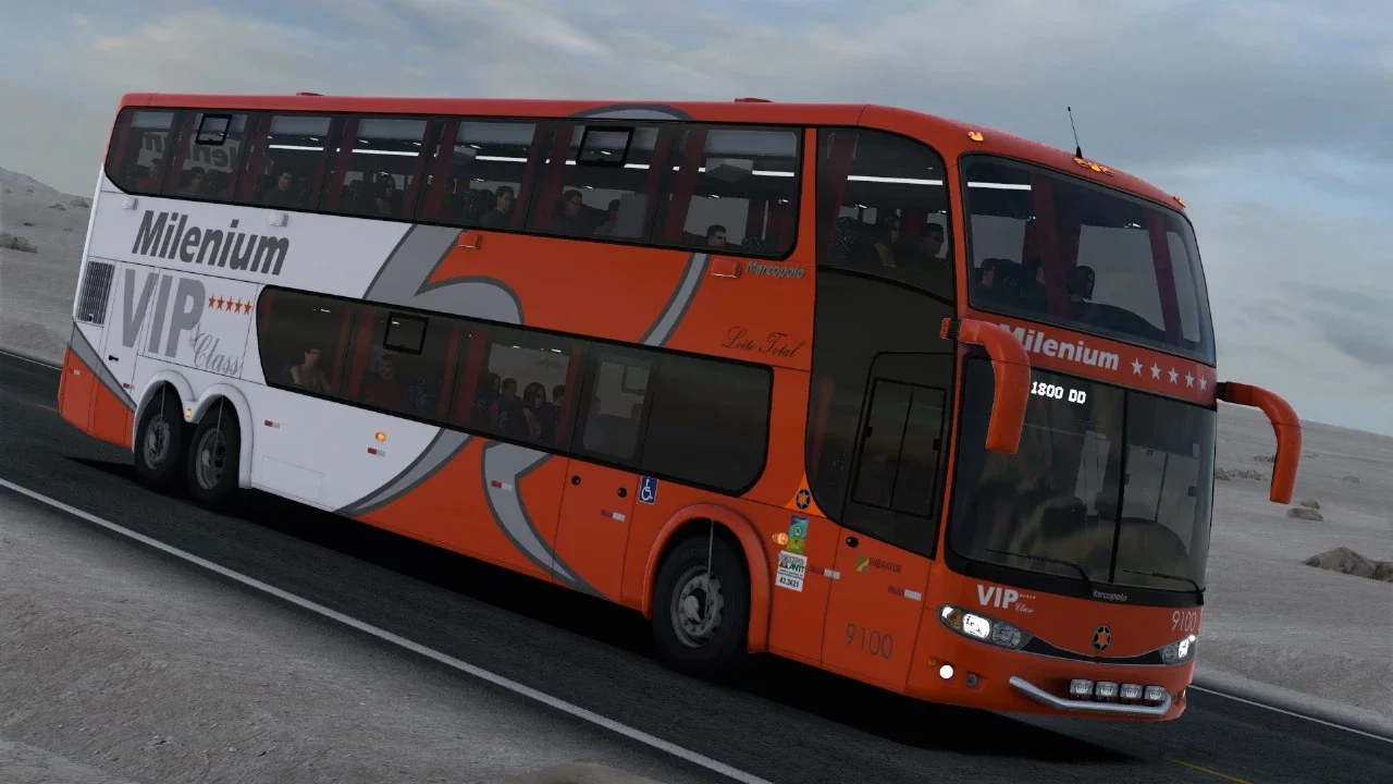 Marcopolo Paradiso G6 1800 DD Mercedes Benz CD3DSHOP