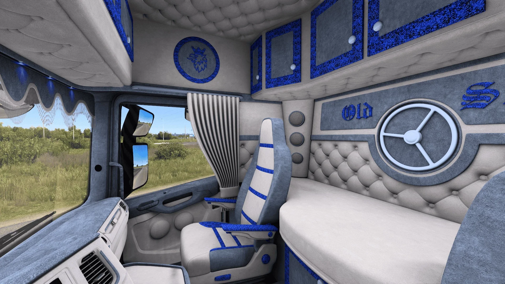 Scania S/R Next Gen Old School Interior v1.0 2