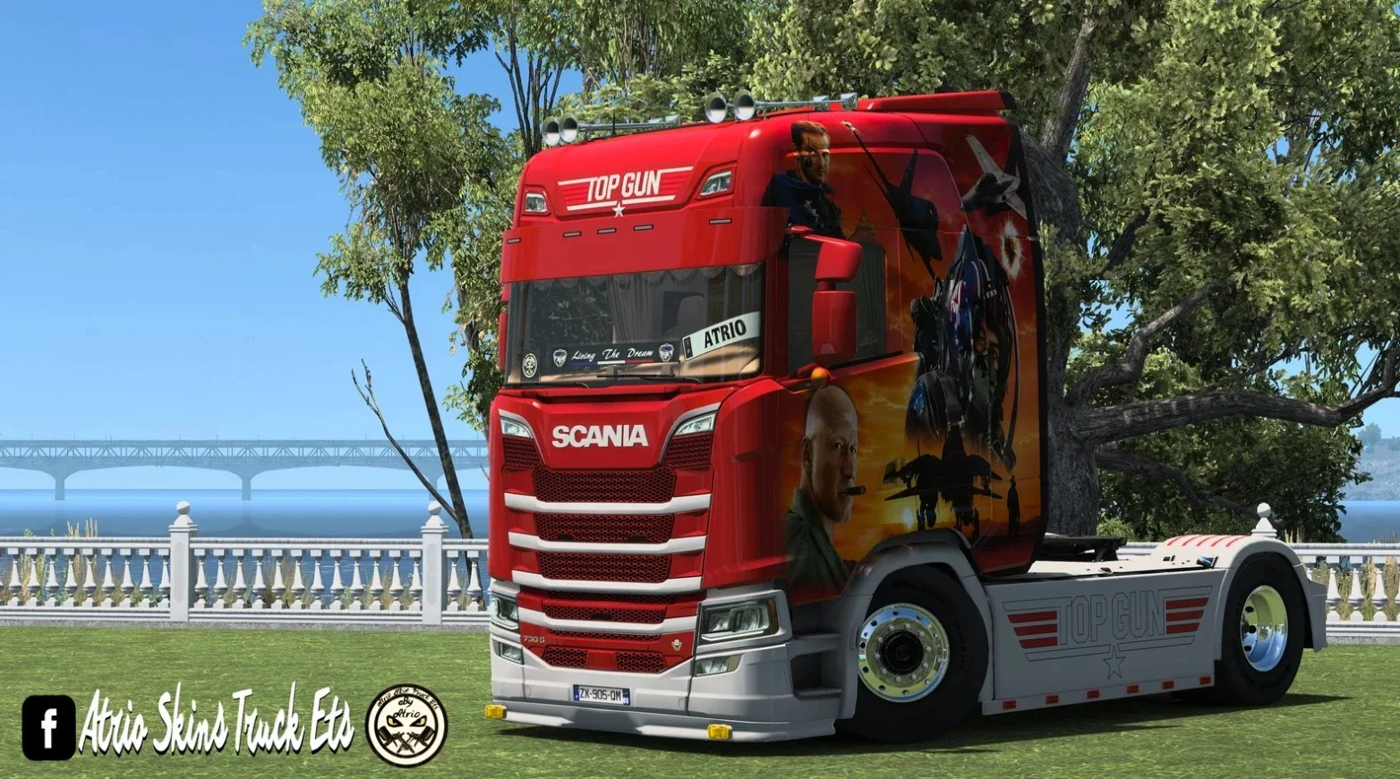 Scania Top Gun Skin v1.0