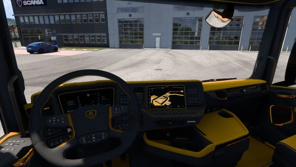 Insanux White/Blue + Orange/Black S16 Super Interior 3