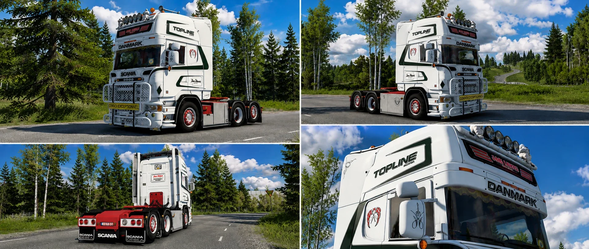 Jan Mues Scania R500 Accessory Pack for Scania PGR Series