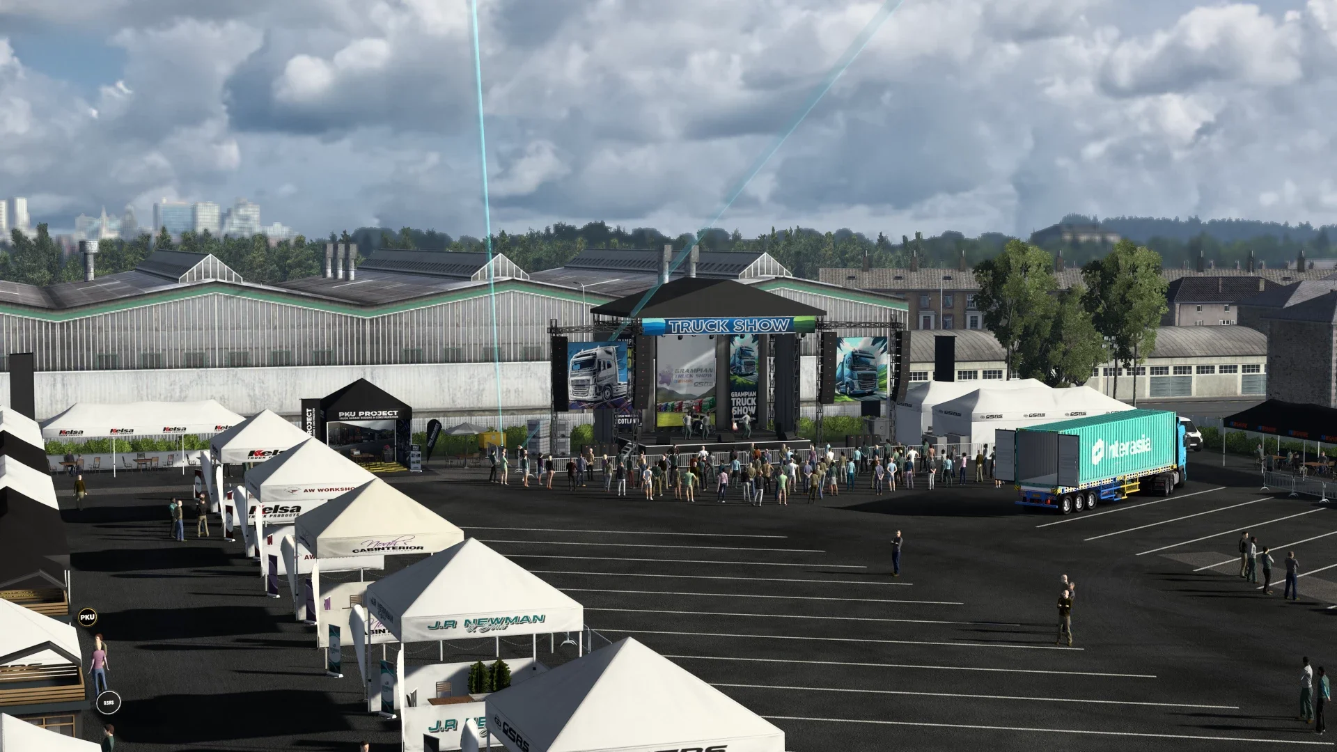 Dean Sykes Grampian Truck Show v1.0 4