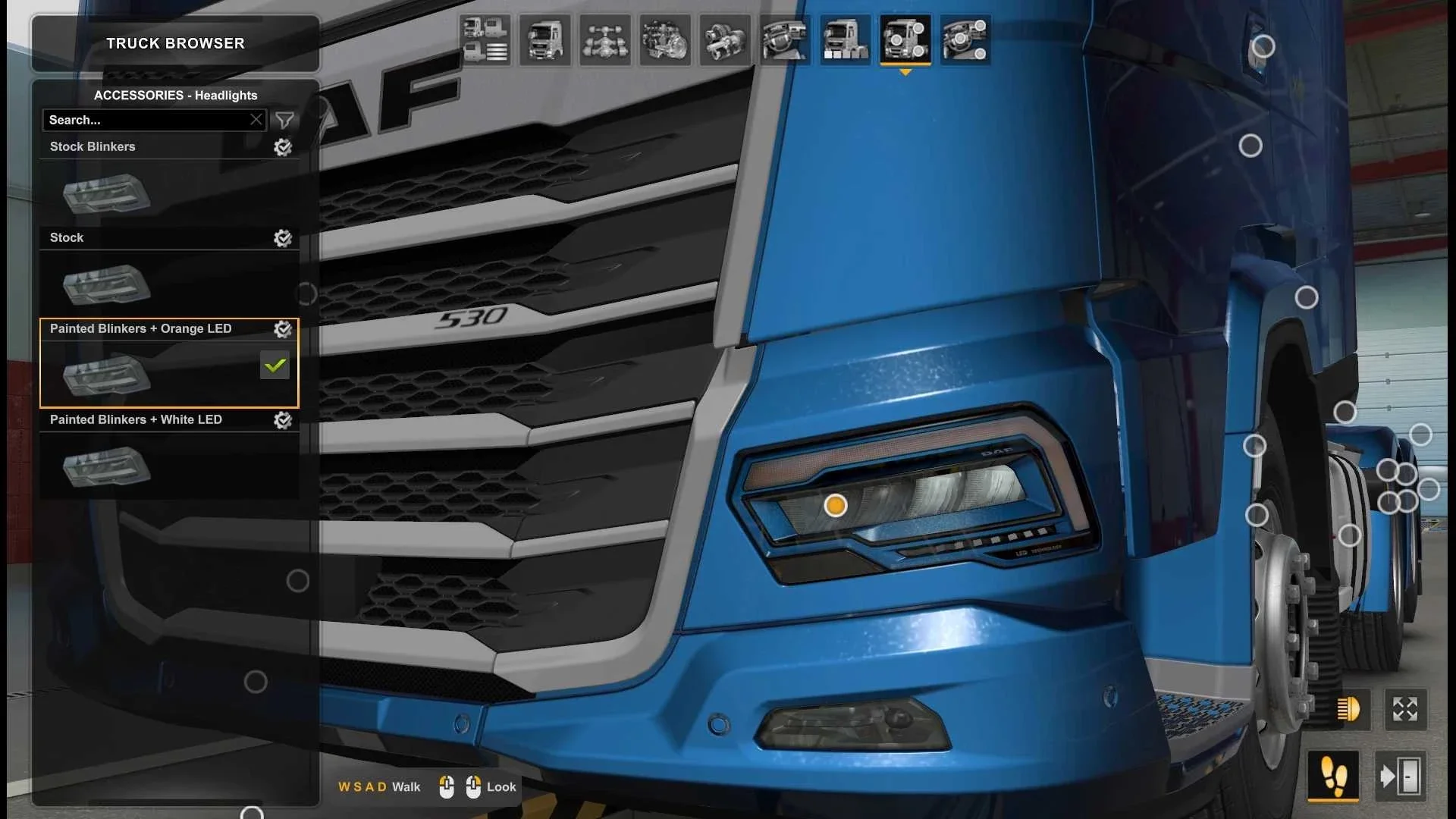 Sequential Turn Signal for DAF XG 2021