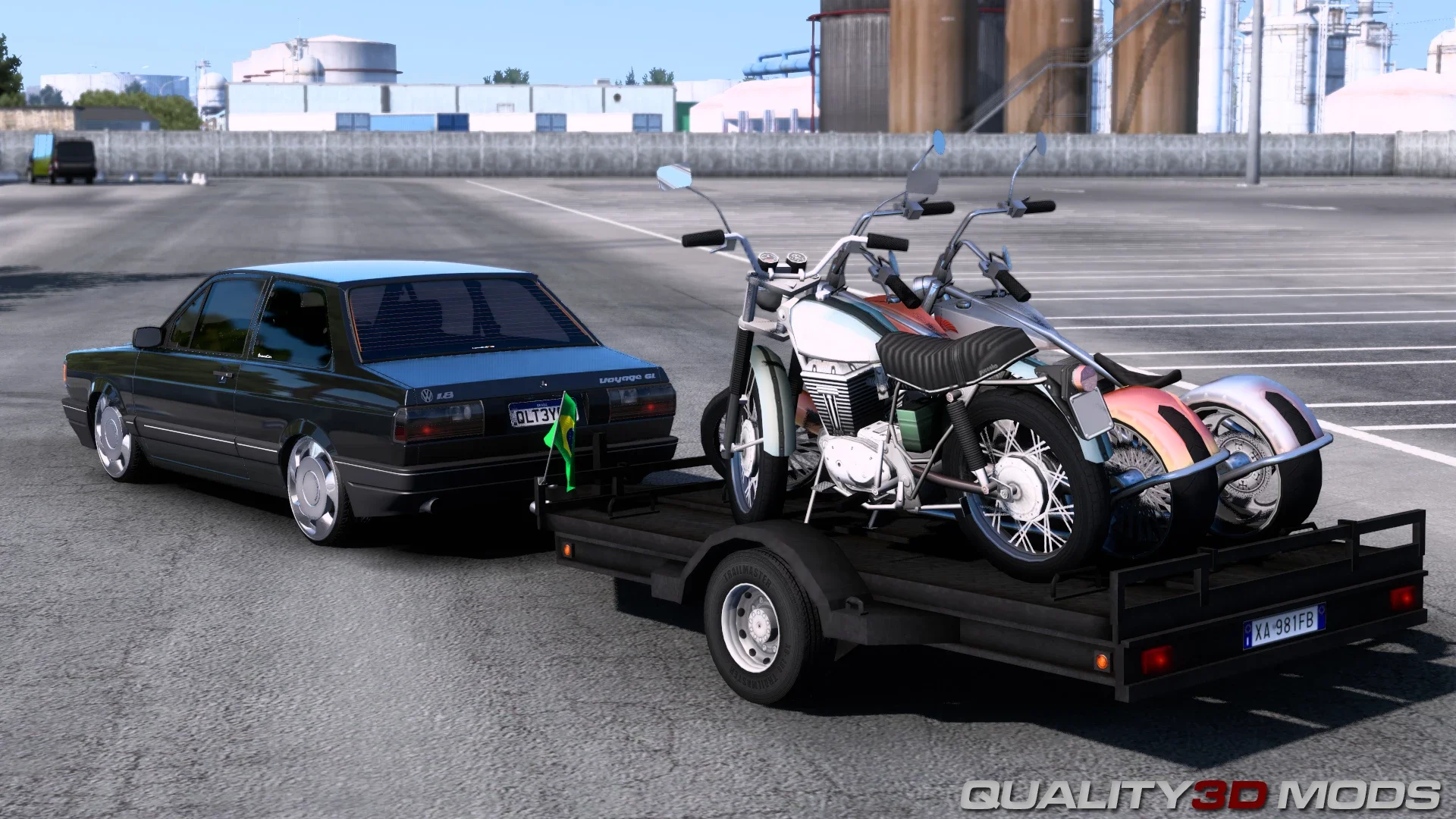 Pack ownable trailers for cars v1.4 4