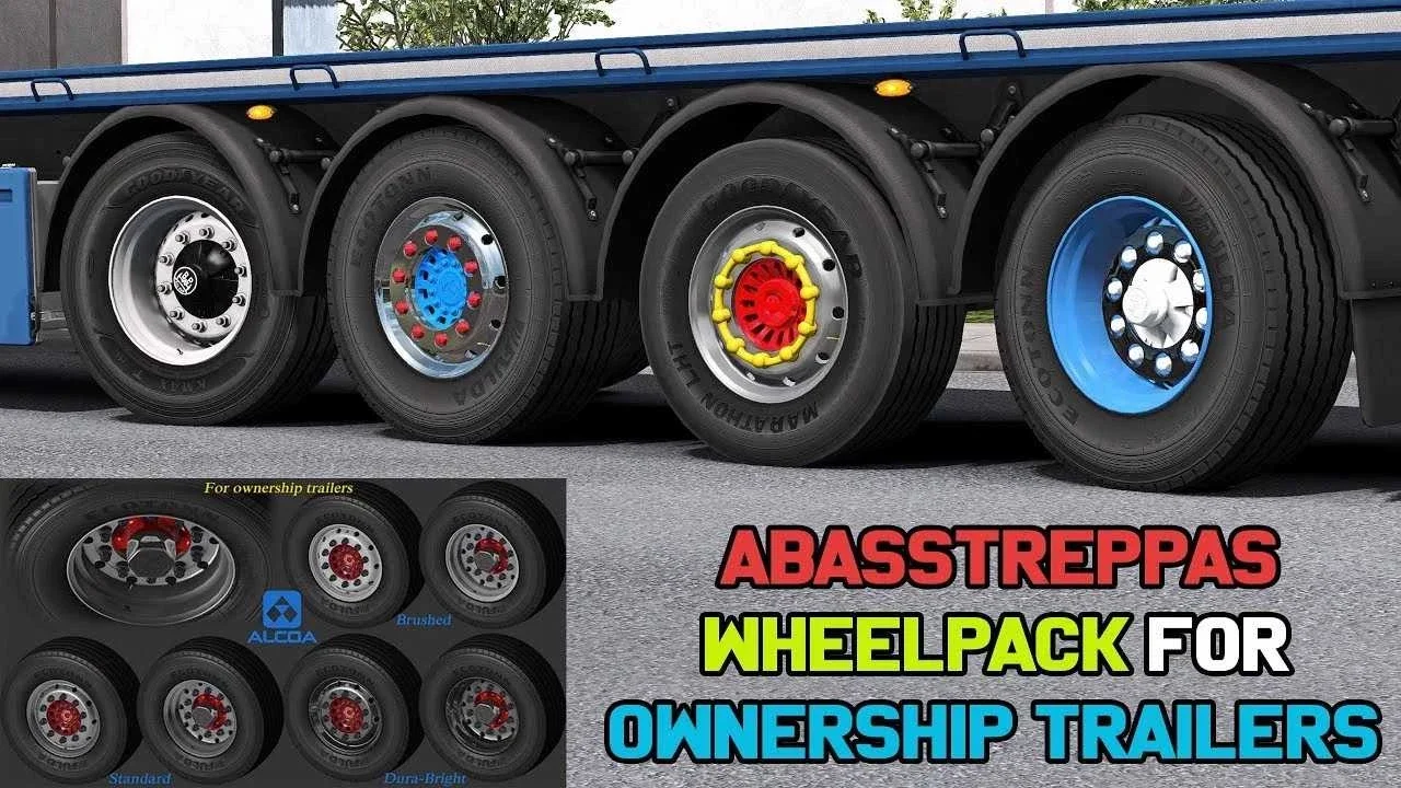 Abasstreppas Wheel pack for Ownership Trailers