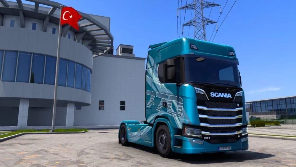 2022 Scania 770 S V8 Frost Edition Paintjob v1.0