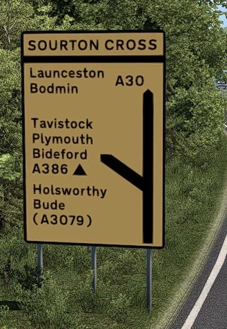 A30 + Bodmin Signage Addon v1.0 4
