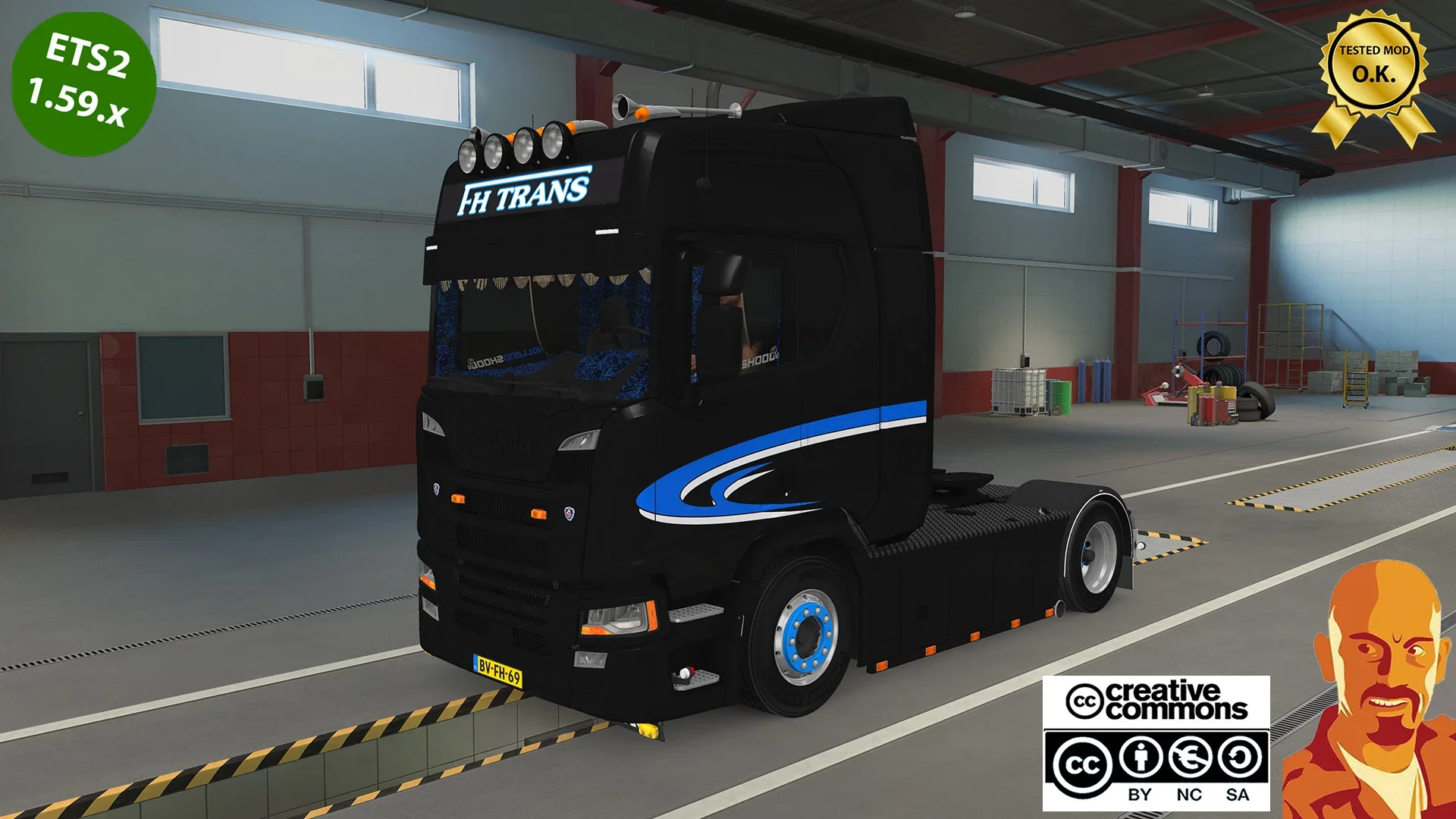 SCANIA NG R580 FH-TRANS v1.0