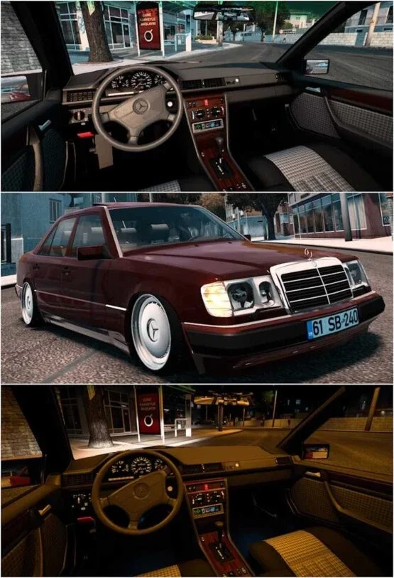 Mercedes Benz W124 300D v1.58 2