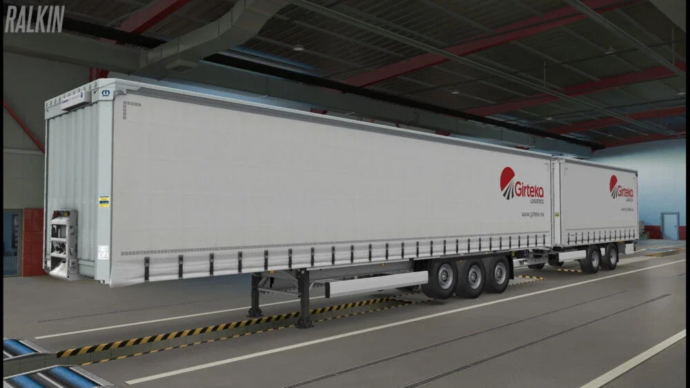 Girteka Logistics Krone DLC Skin Pack v1.1 2
