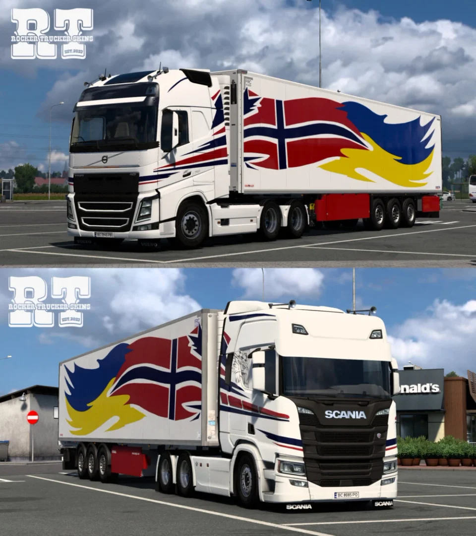 Norway-Ukraine Skin Pack v1.0