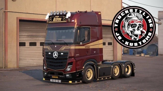 ACTROS MP4 GOLD EDITION Skin