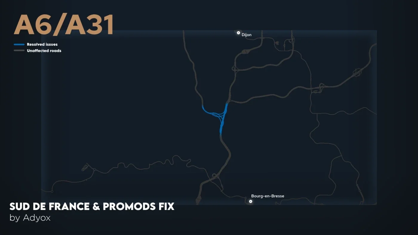Sud de France Promods Fix v1.1.1 3