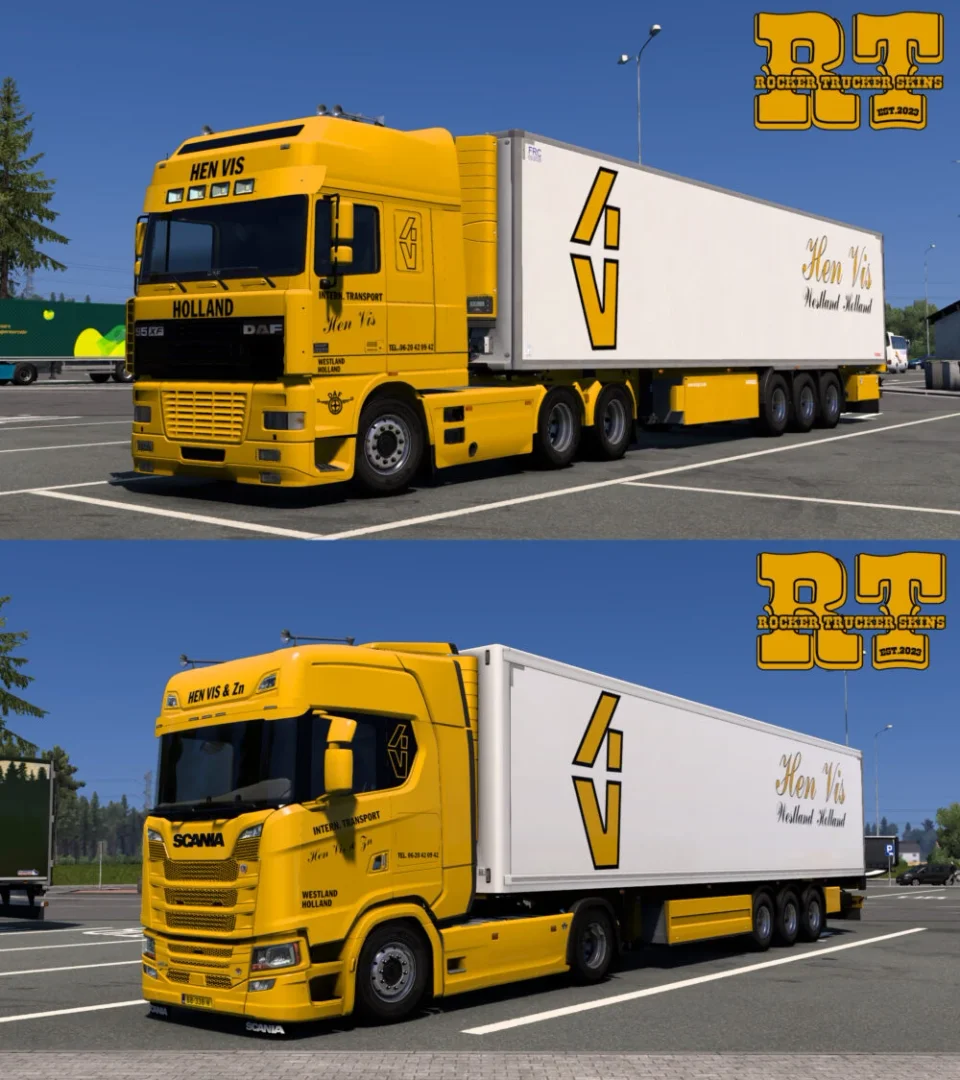 Hen Vis Transport Skin Pack v1.0 3