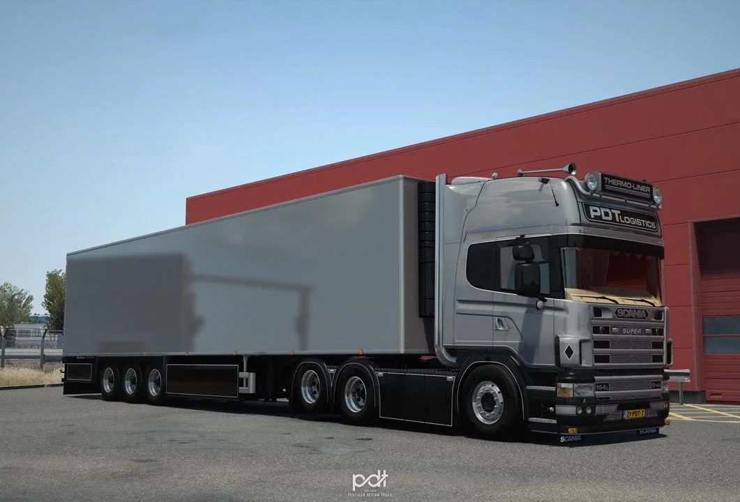 Scania 164G 480 PDT Logistics + Trailer v3.0 5