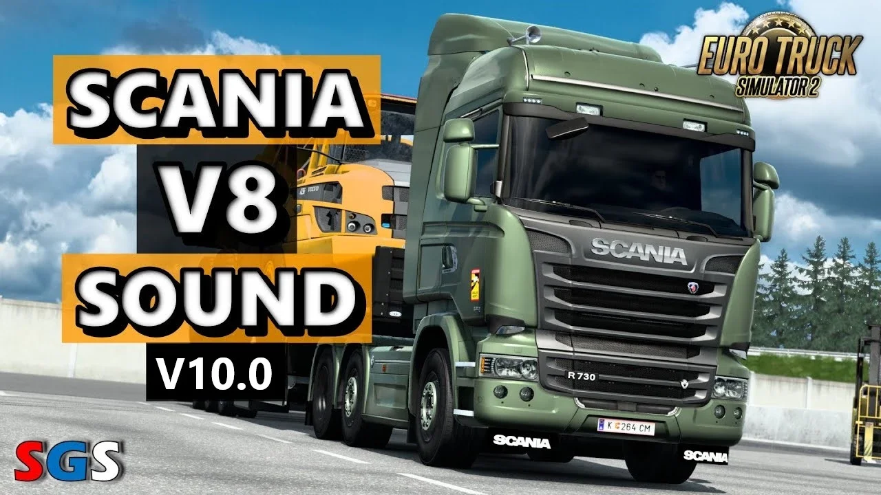 Scania V8 Stock sound v11.0 2