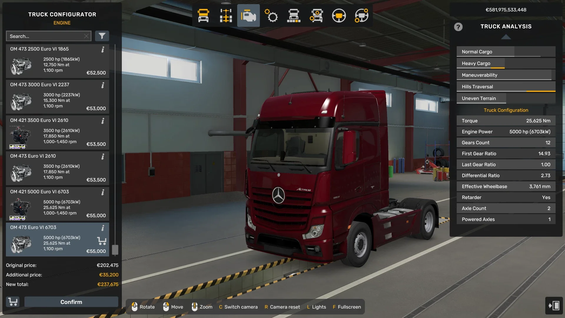 Engine and Transmission Pack (500 hp Engine + 22 Shifter Gearbox)