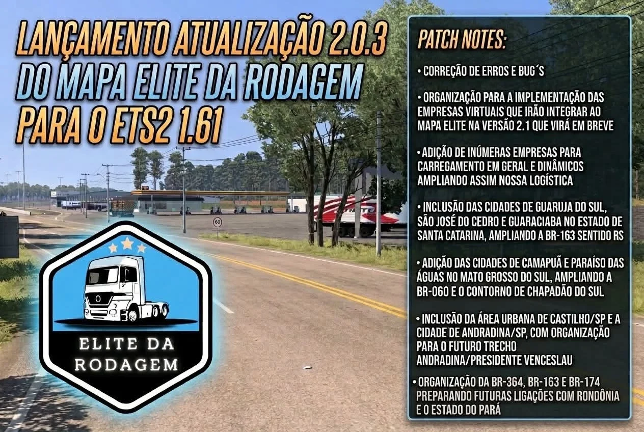 Elite da Rodagem Map 2.0.3