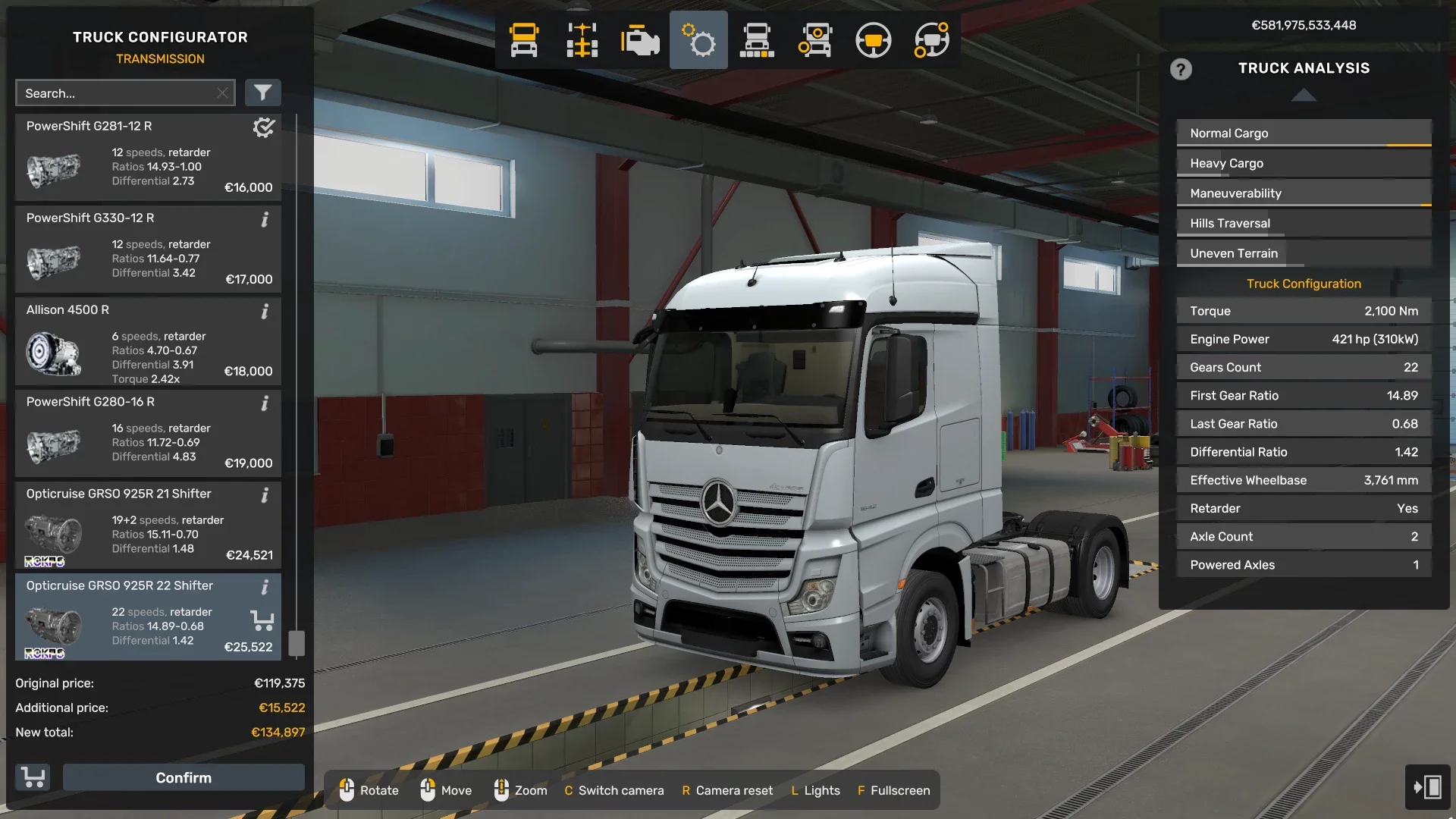 Engine and Transmission Pack (500 hp Engine + 22 Shifter Gearbox) 2