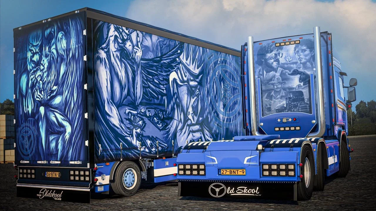 Scania Danger-Land R620+Jumbo FCP Trailer